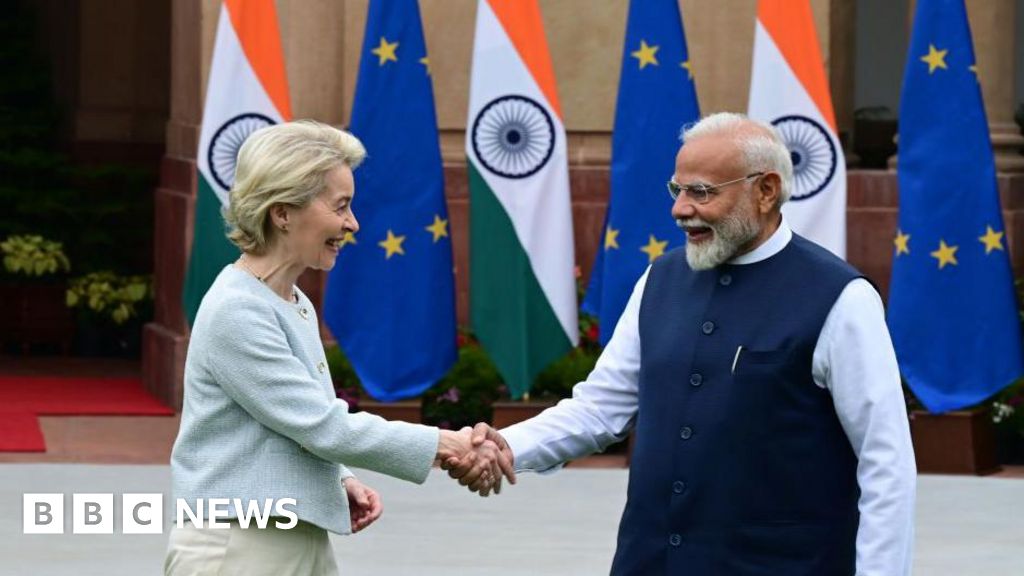 India and EU set for 'mother of all deals' as Trump's tariffs bite