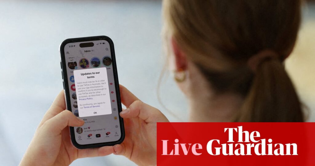 Tories would ban under-16s from social media, says Badenoch – UK politics live | Politics