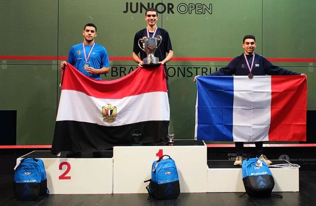 Egypt sweeps 2026 British Junior Open Squash 3 - Egyptian Gazette