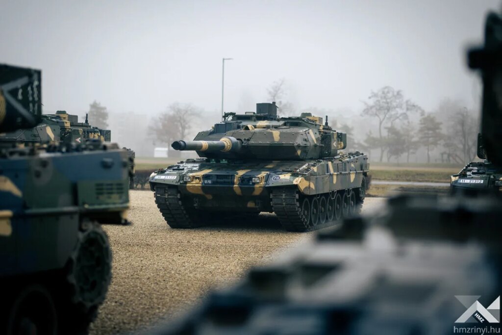Germany completed the delivery of 44 Leopard 2A7HU tanks to the Hungarian Defence Forces