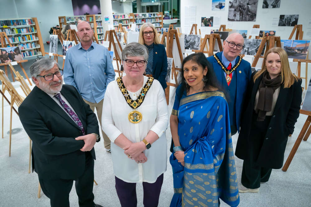 Photography exhibition opens in Rochdale to mark 25 years since KFOR peacekeeping mission in Kosovo - Roch Valley Radio