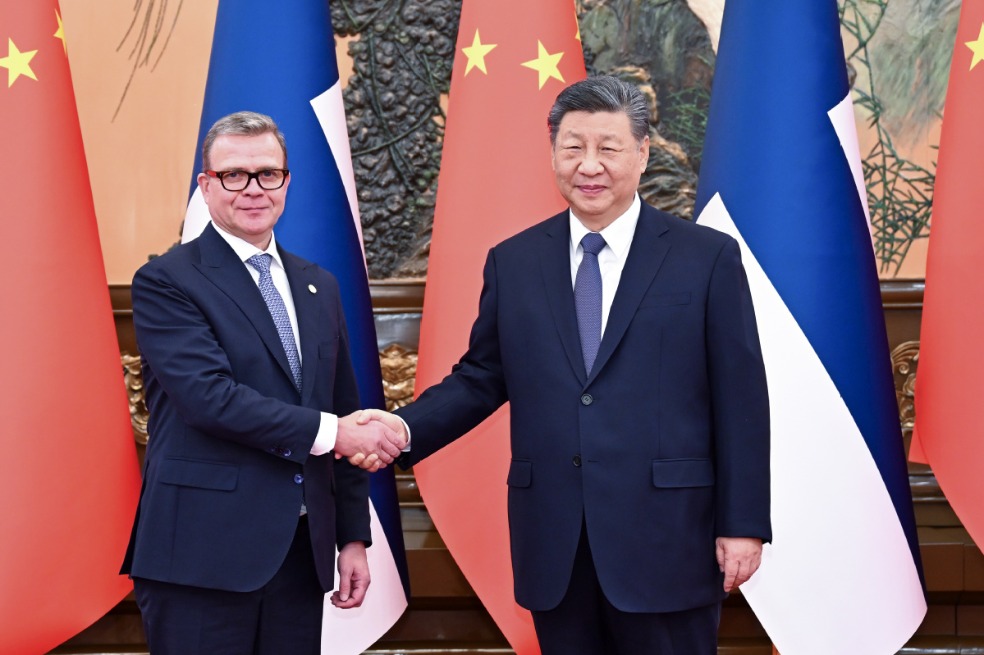 Xi says China ready to uphold UN-centered intl system with Finland Xi says China ready to uphold UN-centered intl system with Finland