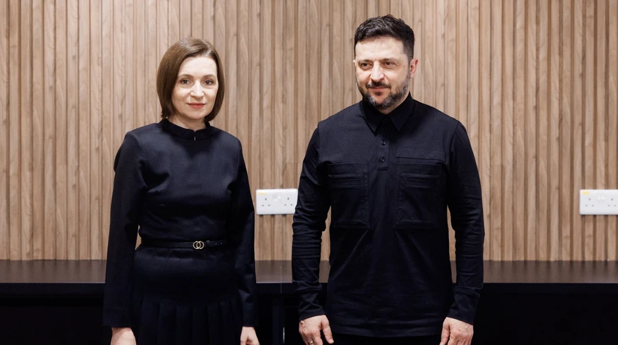 Zelenskyy and Moldovan president in Cyprus discuss coordinated path to EU