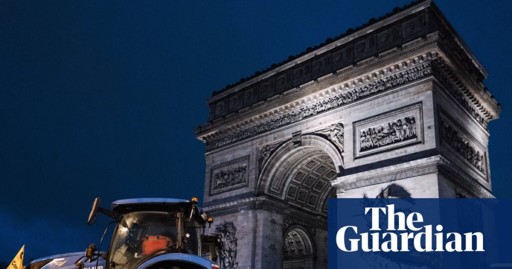 French farmers stage protest in Paris to oppose EU-Mercosur trade deal | France