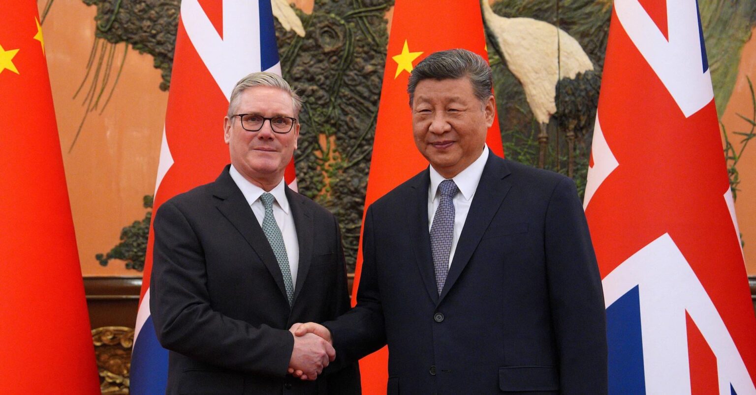Britain’s Starmer meets China’s Xi to reset strained diplomatic and economic ties