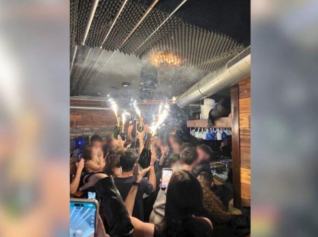 Cran-Montana early spread of the fire