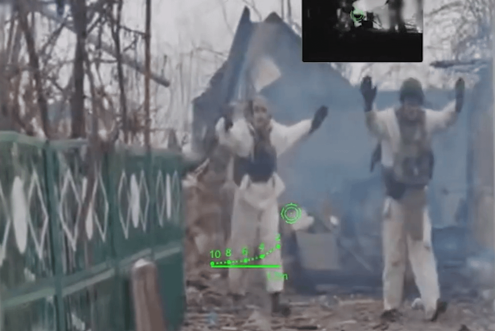 Ukrainian Ground Drone Droid TW-7.62 Captures Three Russian Soldiers
