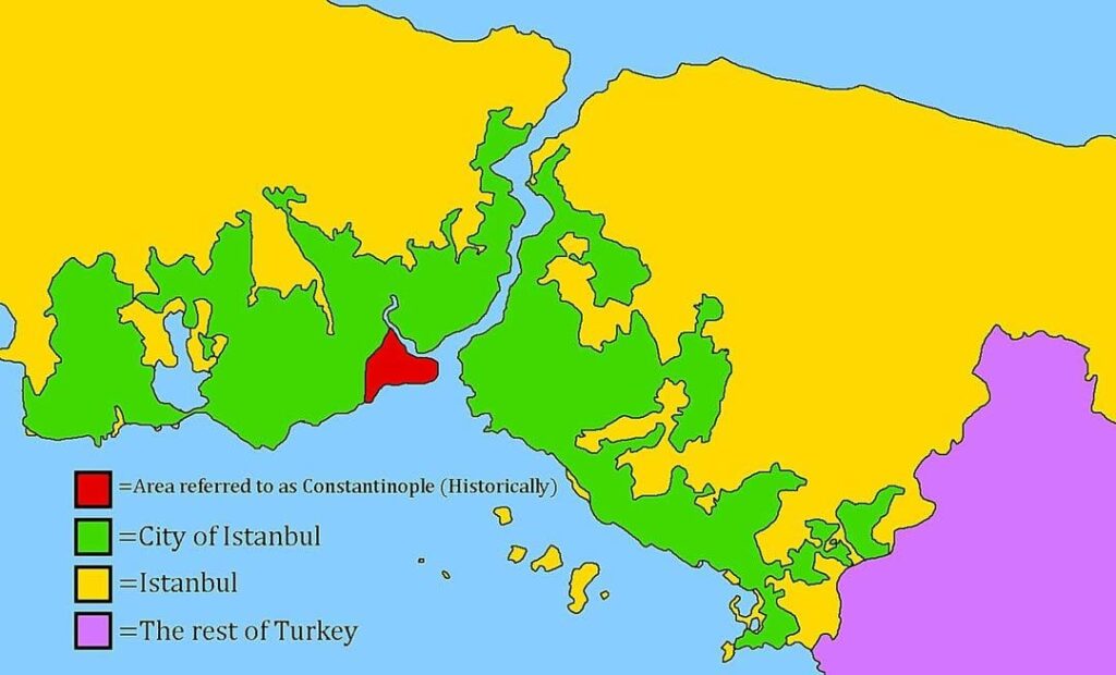 Constantinople vs City of Istanbul vs Istanbul