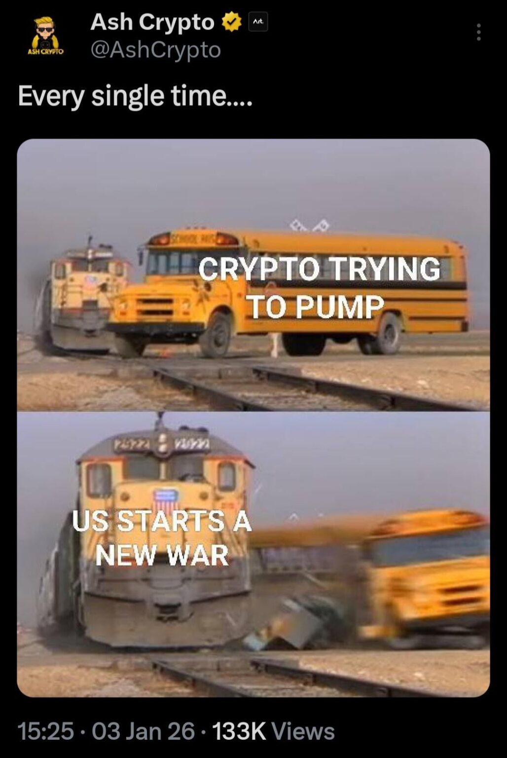 Every single time wen crypto trying to pump...