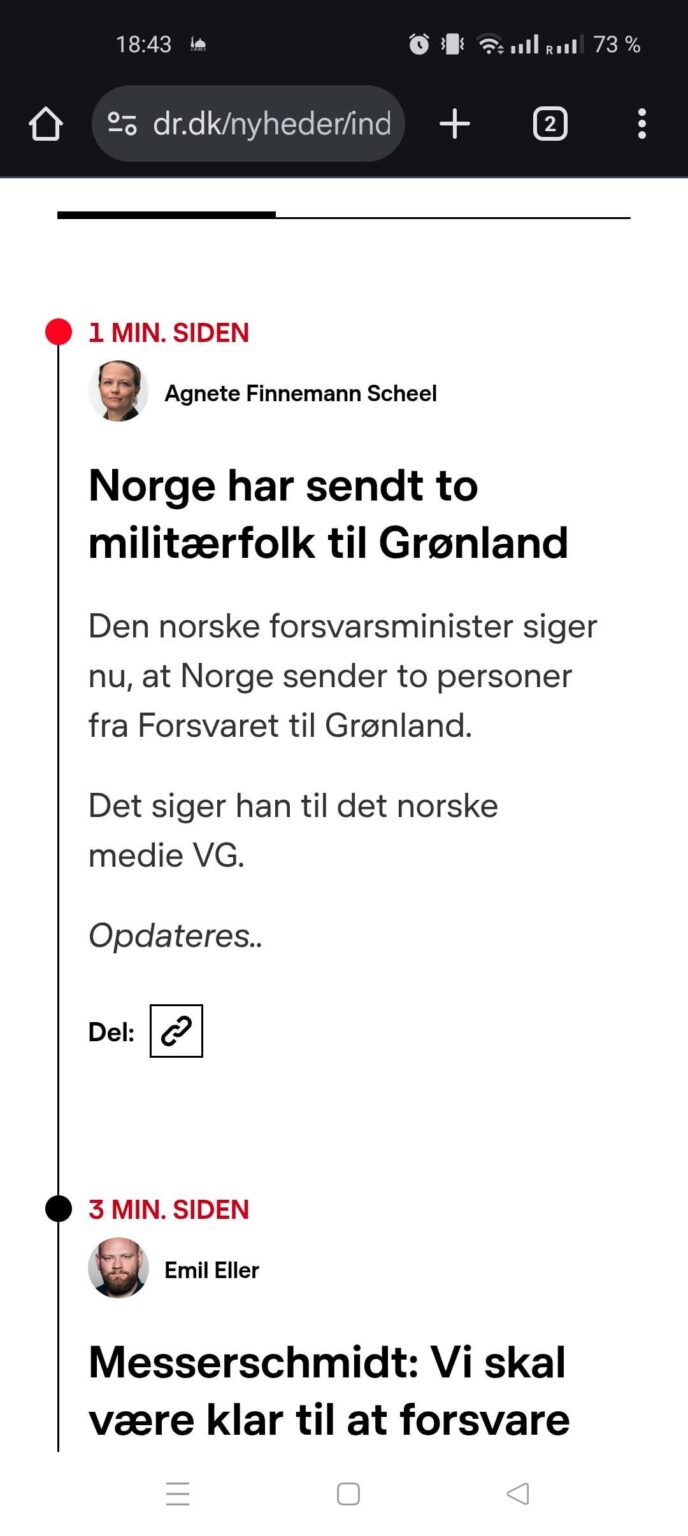 Thank you, Norway