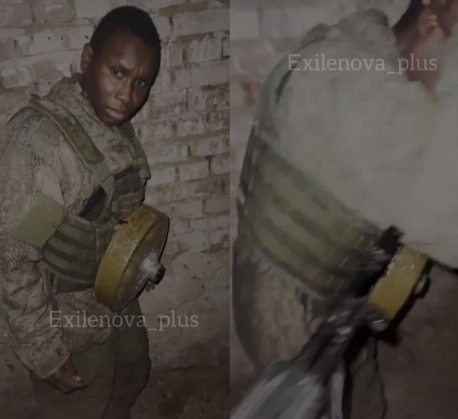 Russian Military Uses African Mercenaries as Kamikazes to Break Through Ukrainian Fortifications