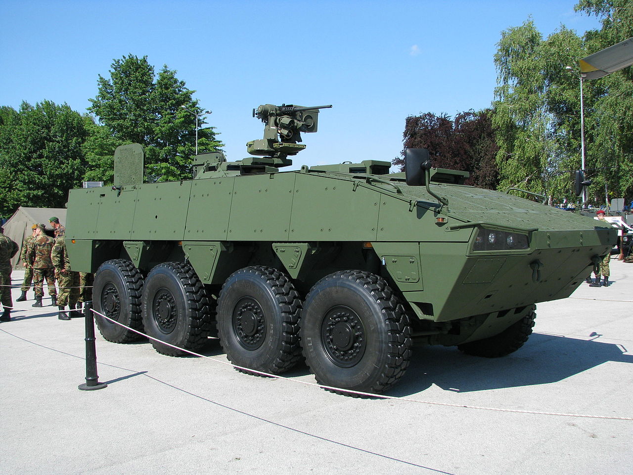 Patria AMV APC in Croatian service