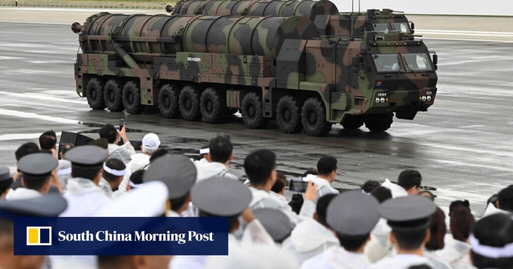 Seoul takes aim at North Korea’s leadership bunkers with ‘monster missile’ Hyunmoo-5