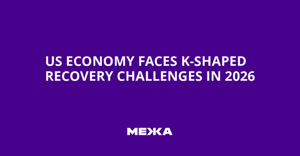 US Economy Faces K-Shaped Recovery Challenges in 2026 | Ukraine news