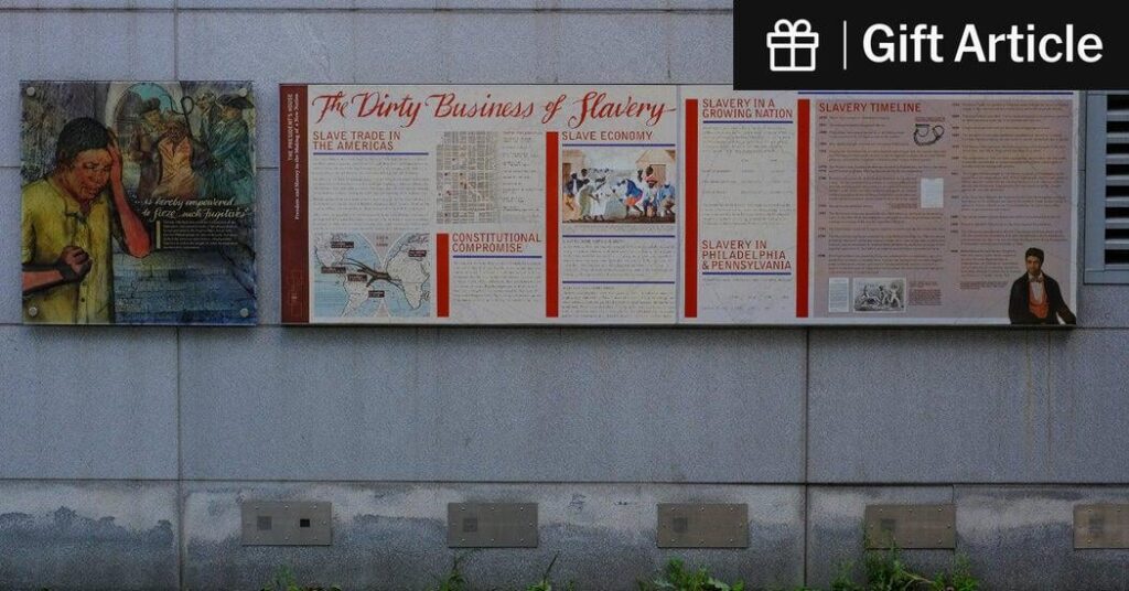 National Park Service Dismantles Slavery Exhibit in Philadelphia