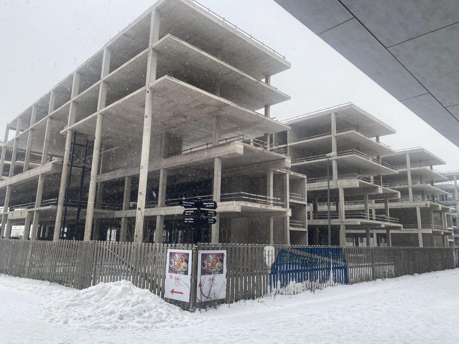 Tere. What is story about these buildings in Tallinn harbor..?