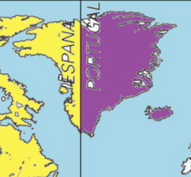 F*ck you america according to the Treaty of Tordesillas Greenland is about 40% Spanish and 60% Portuguese. Why is america trying to take the Iberian's lands?