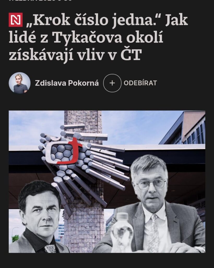 How Tykač's people gradually control CT: