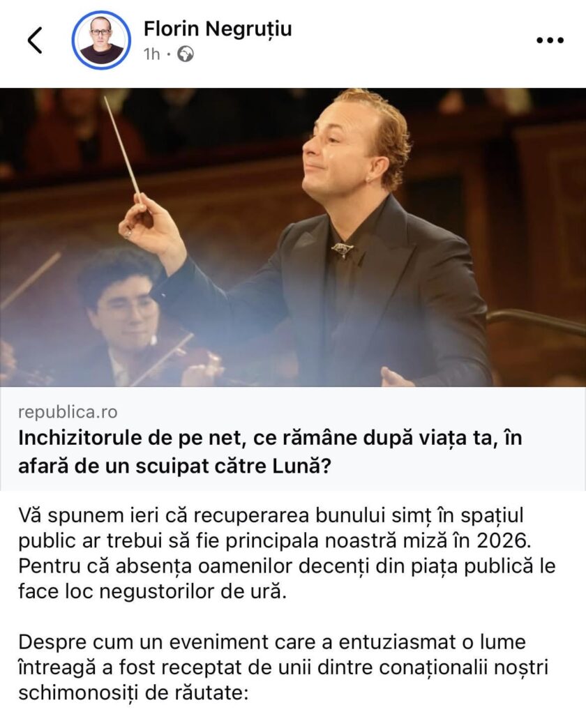 Countrymen disturbed by the sexual orientation of the conductor of the Vienna New Year's Concert