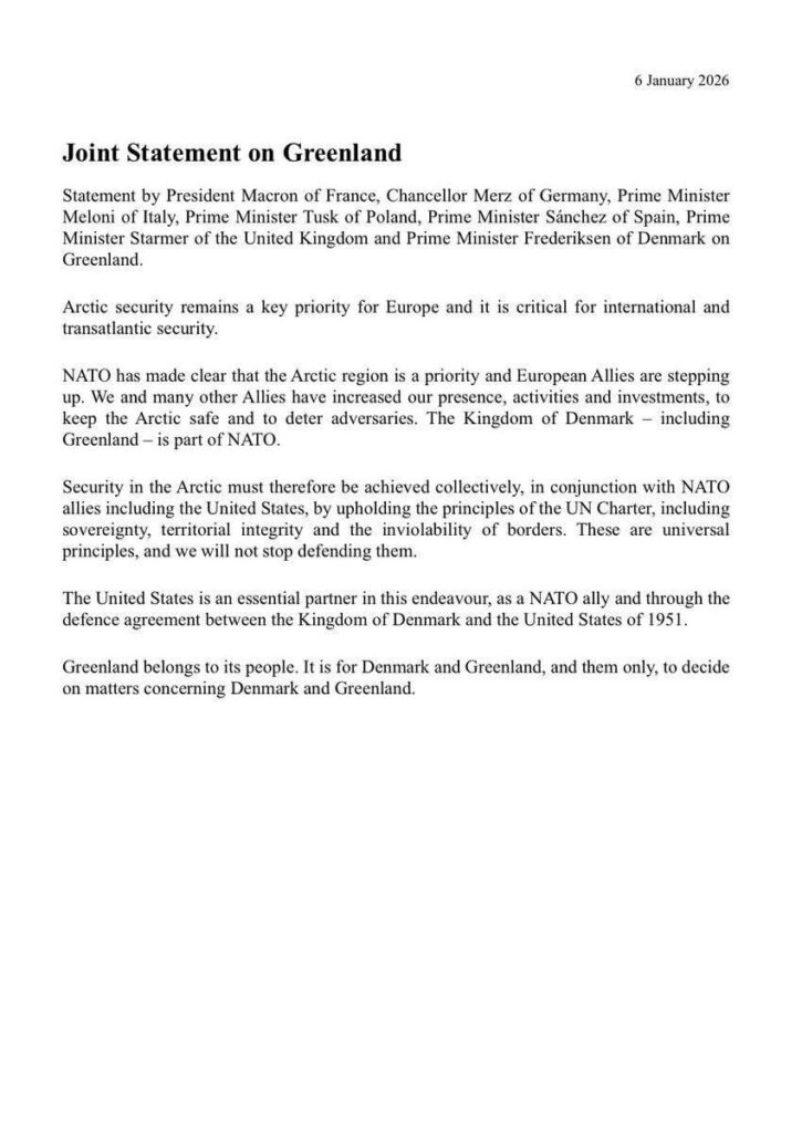 EU response to US on Greenland. How will it affect Lithuania?