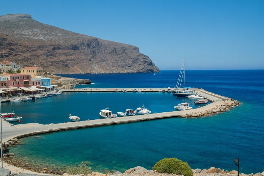 Mavri Limnona Port Upgrade To Boost Tourism And Hospitality In Sfakia, Greece
