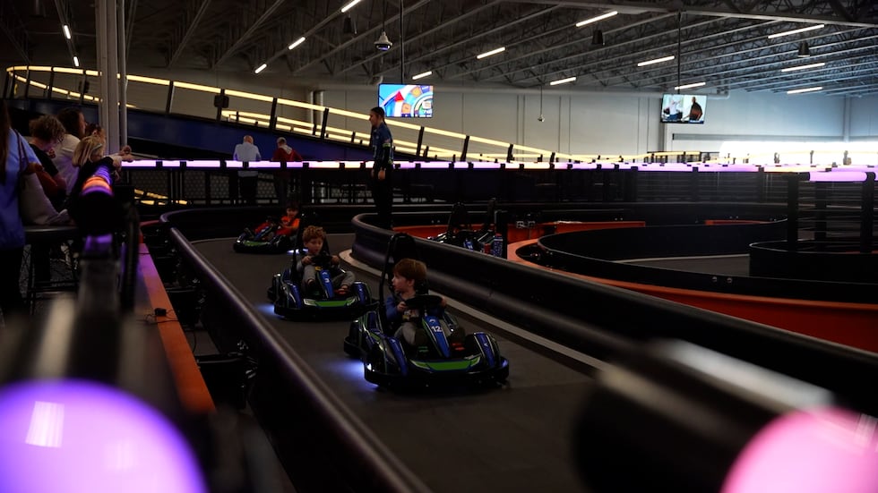 FILE - Andretti Indoor Carting and Games