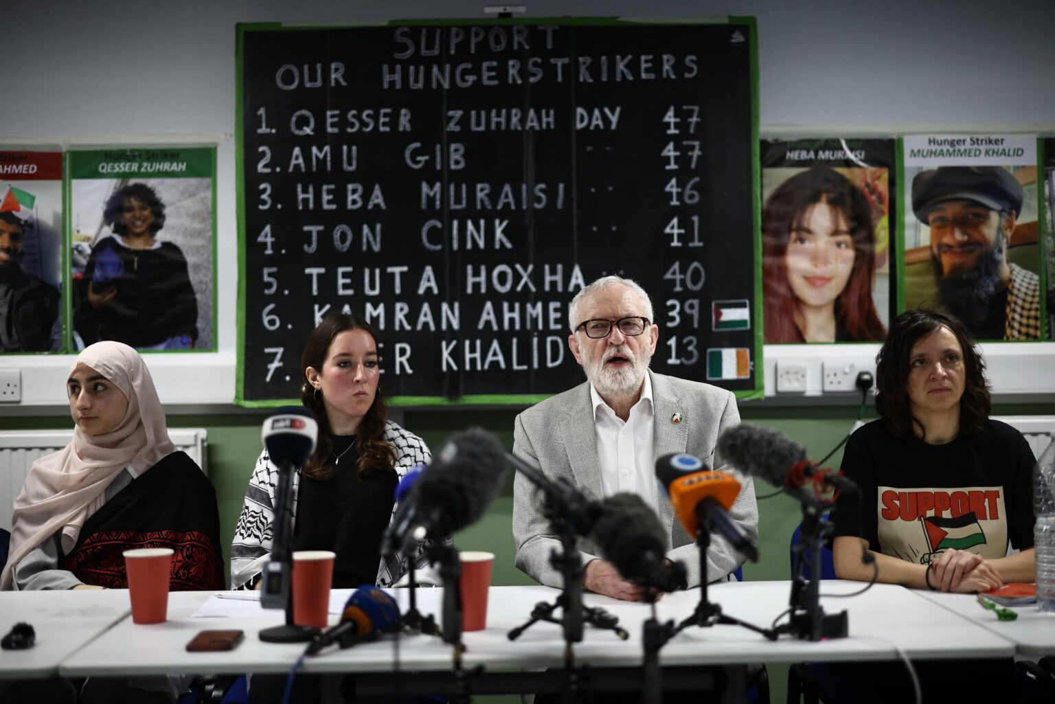 Health of hunger-striking anti-Israel activists in UK prison said 'deteriorating'