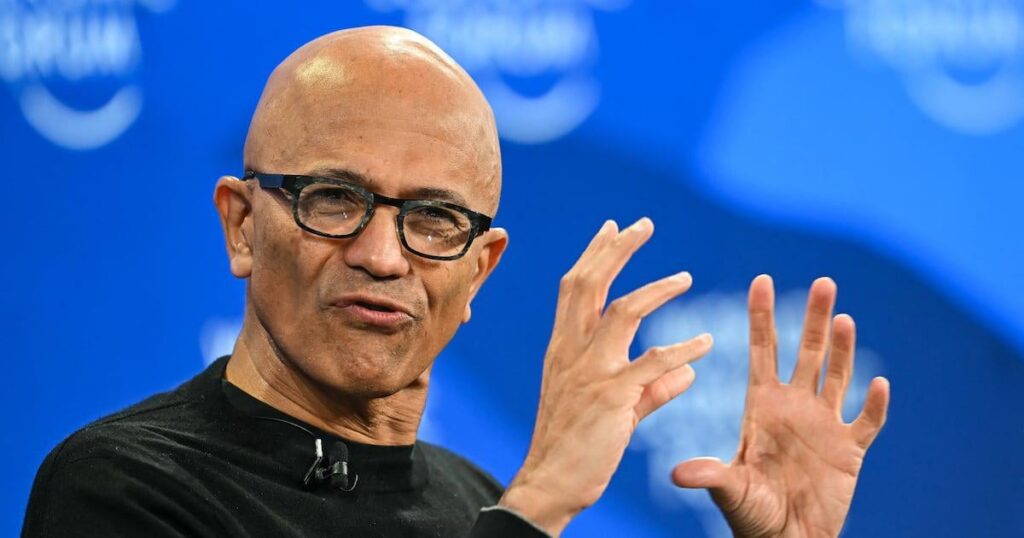 AI boom could falter without wider adoption, Microsoft chief Satya Nadella warns