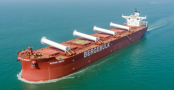 Anemoi completes second rotor sail installation for Berge Bulk