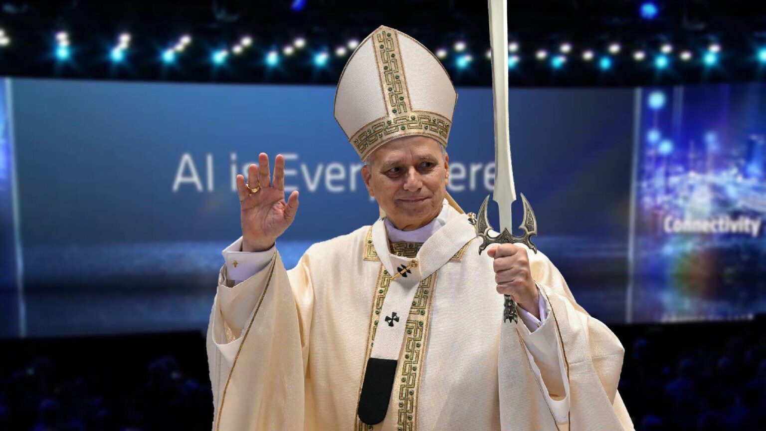 Pope Leo XIV brings not peace but a sword to AI oligarchs and a slop-mad world in new address, says it’s ‘Turning people into passive consumers of unthought thoughts’ Pope Leo XIV brings not peace but a sword to AI oligarchs and a slop-mad world in new address, says it's 'Turning people into passive consumers of unthought thoughts'