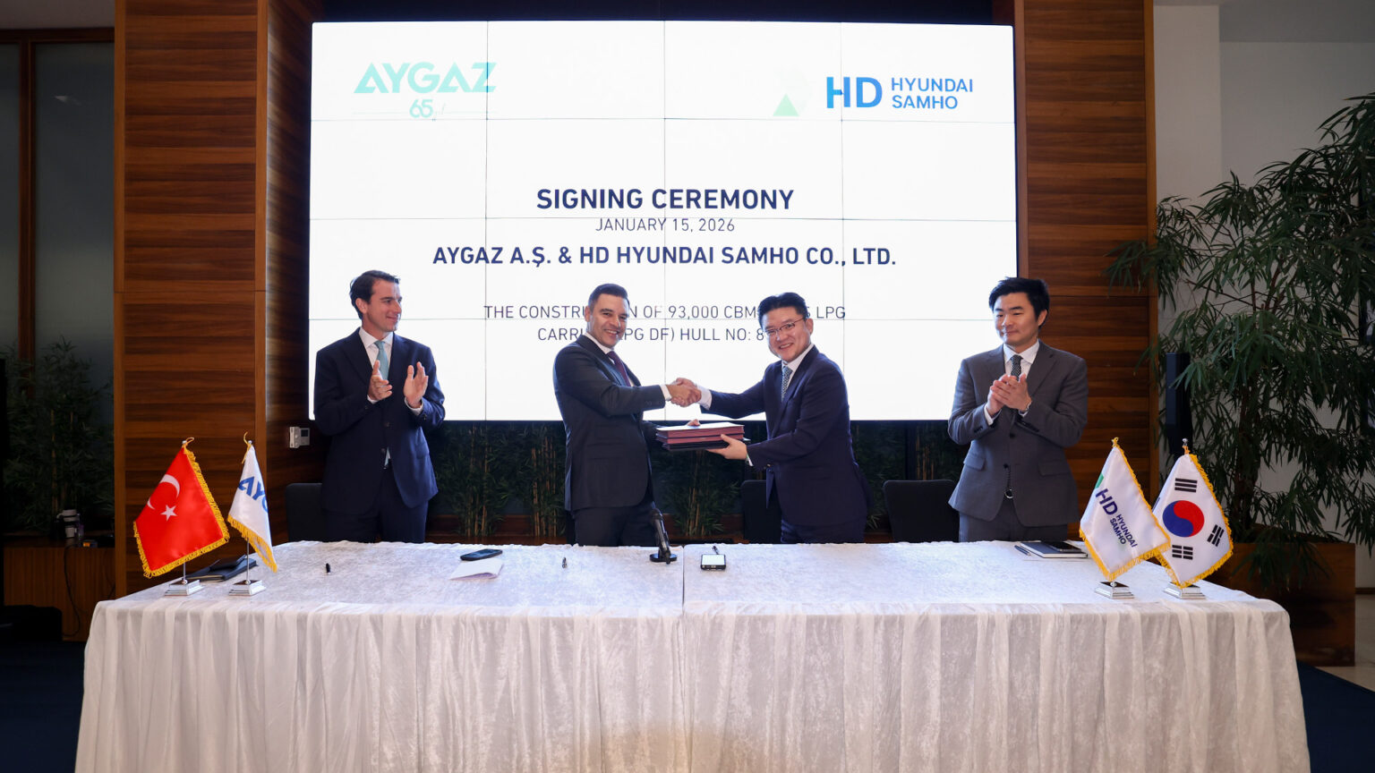 Turkey’s Aygaz places VLGC order at HD Hyundai Samho