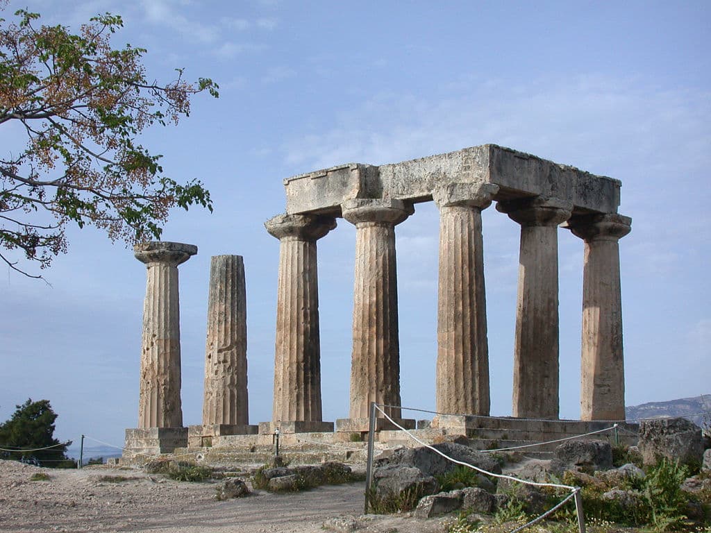 ancient Corinth ruins