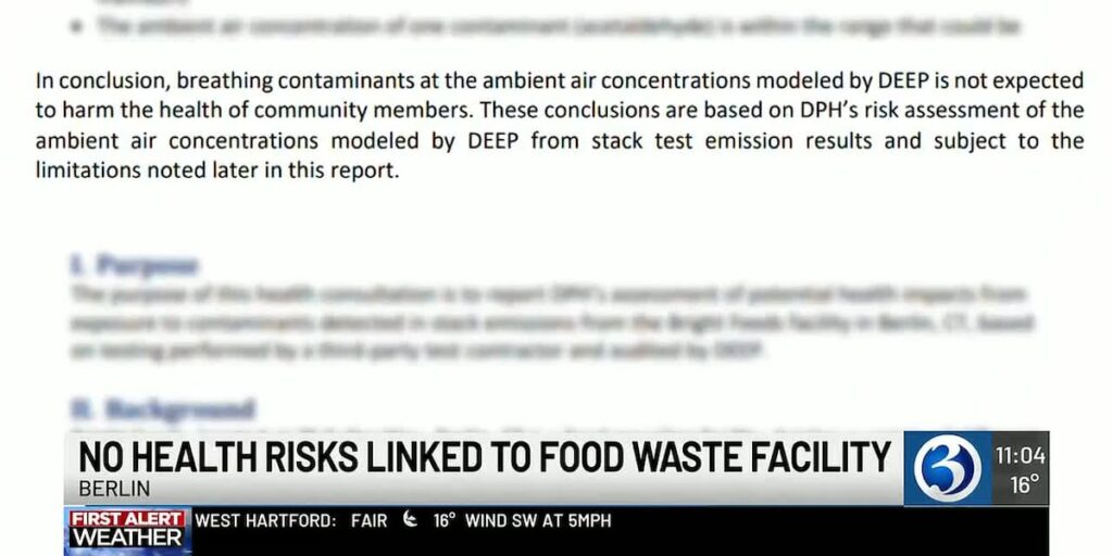 Berlin residents voice concerns over food waste facility despite health assessment