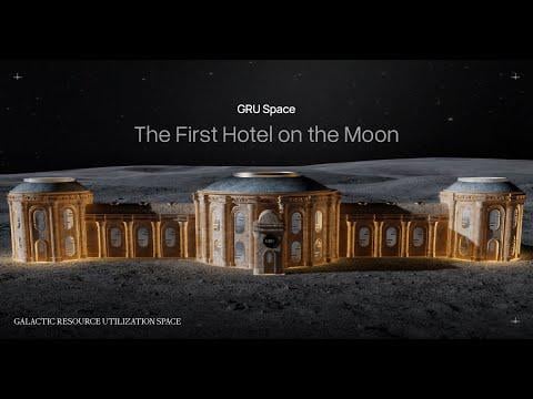 GRU Space, a startup, plans to create a hotel on moon by 2032