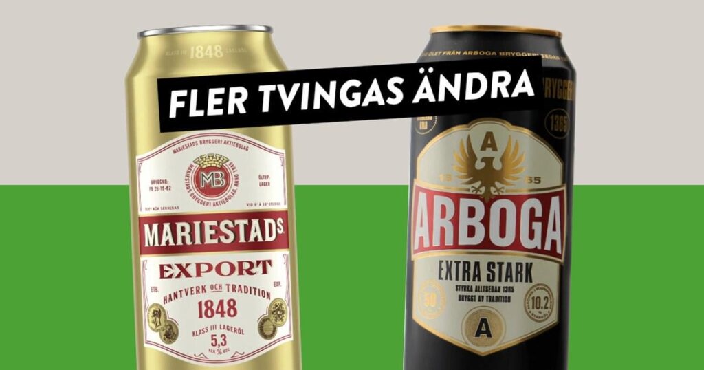 Big-selling beer misleads the consumer - must be labeled - Authentic be Sweden