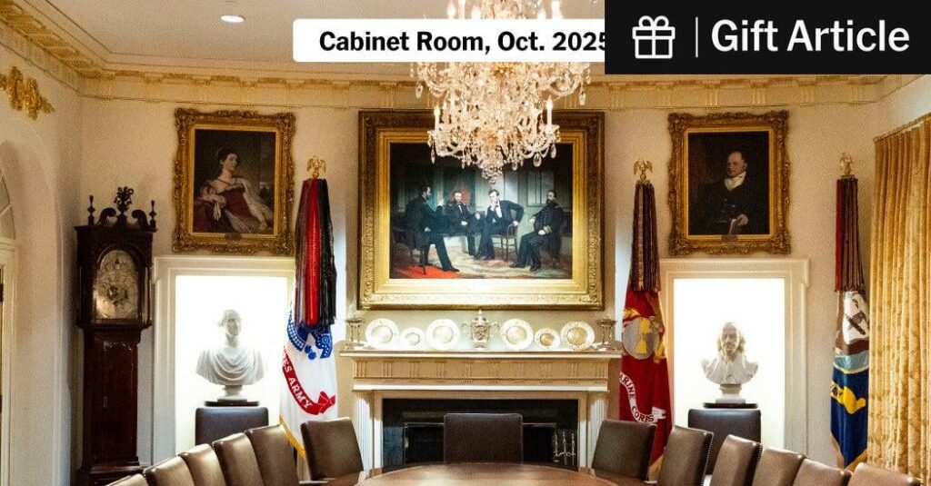 See How Trump Refashioned the ‘People’s House’