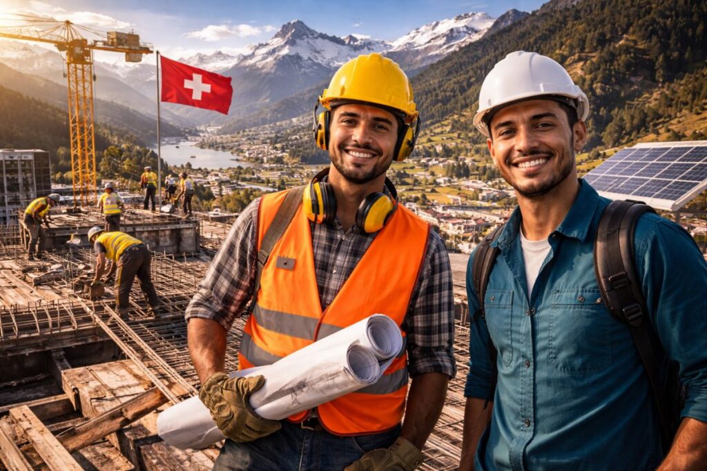 The construction industry in Switzerland is set to boom in 2026 with new engineering jobs, a focus on clean energy, high salaries, and opportunities spread throughout Switzerland for qualified professionals.