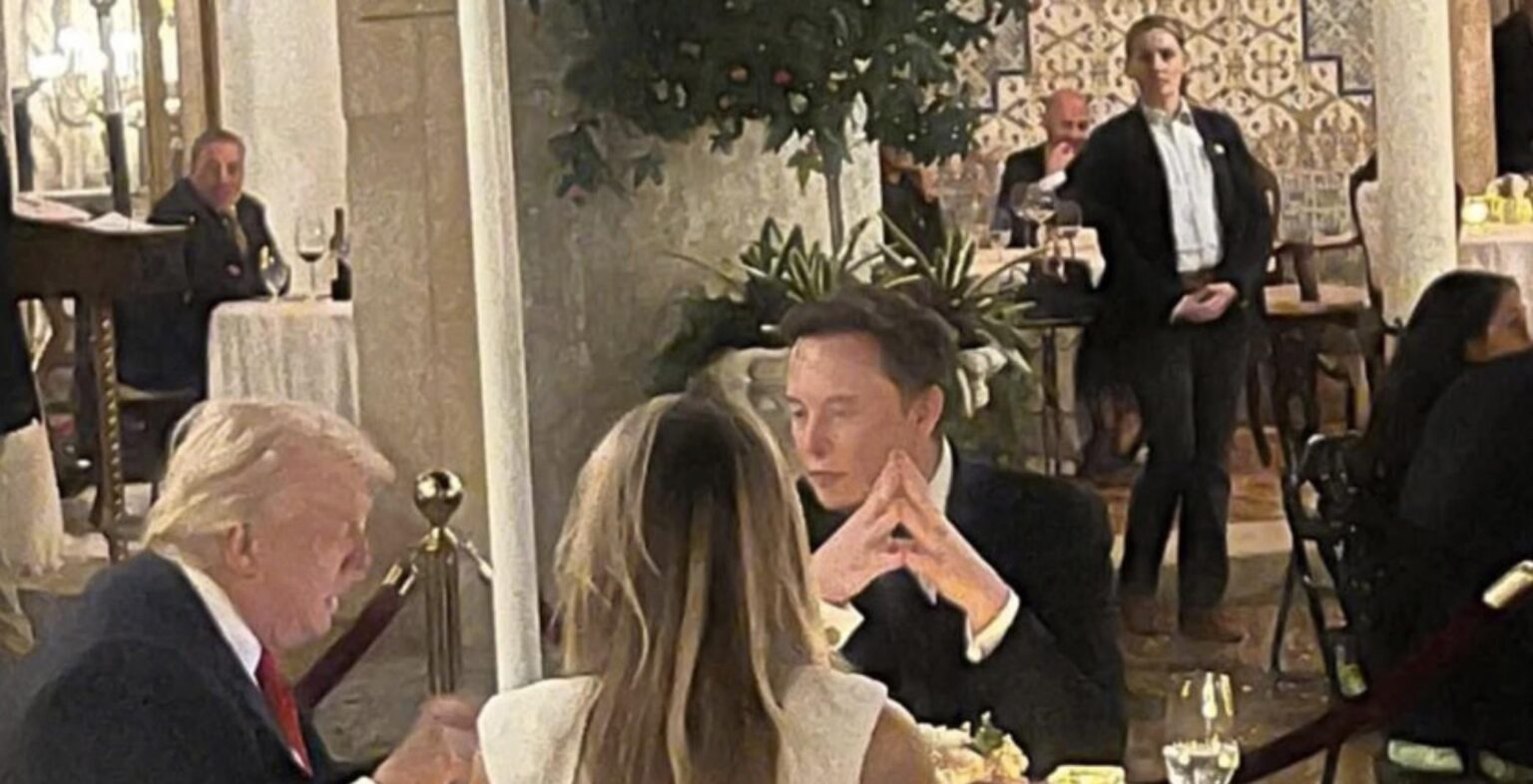 "Pedo Guy" Elon Musk Boasts That He Broke Bread With Child Rapist Donald Trump and Child Sex Trafficker Melania Trump at Mar-a-Lago: ‘Lovely Dinner!’