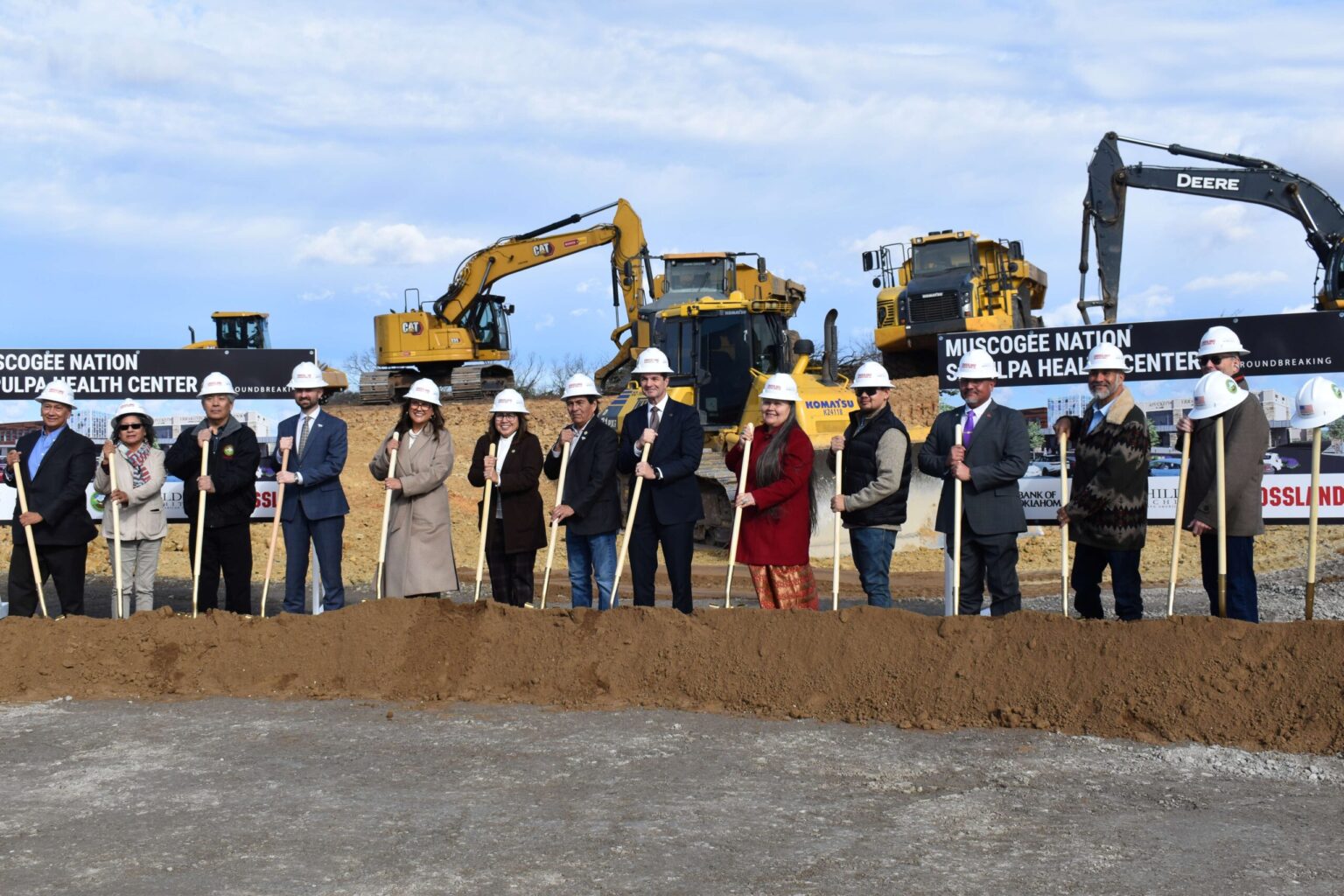 MCN Department of Health breaks ground on Sapulpa facility