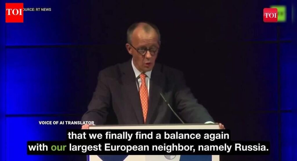 Germany’s Merz Urges EU To Rebalance Russia Ties As Bloc Rethinks Isolation Strategy