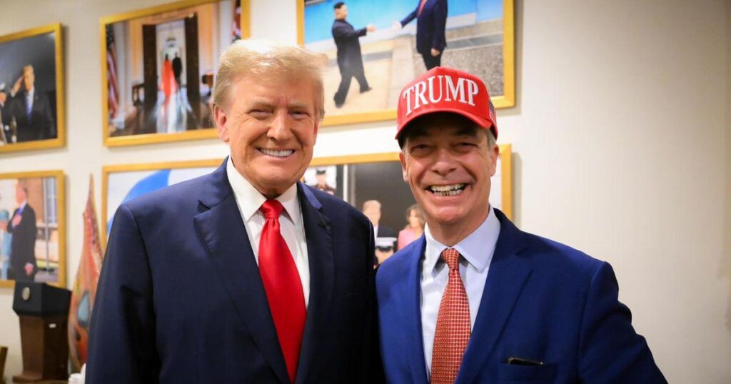 Nigel Farage excuses Donald Trump for breaking international law