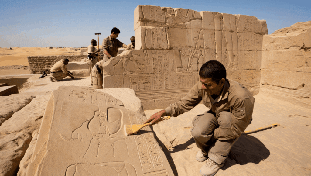 4,500 years ago, Worship of the Sun Took Place in This Recently-Uncovered Temple in Egypt