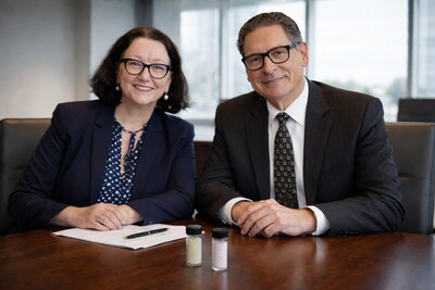 Rowena Smith, MD & CEO, ASM and Mark S. Chalmers, CEO, Energy Fuels (CNW Group/Energy Fuels Inc.)