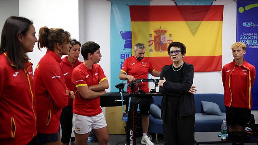Slovenia will be Spain's first opponent in the Billie Jean King Cup 2026. Photo: Getty Images.