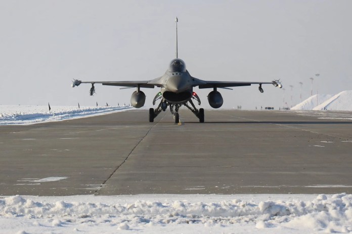 F-16 of the Polish Air Force