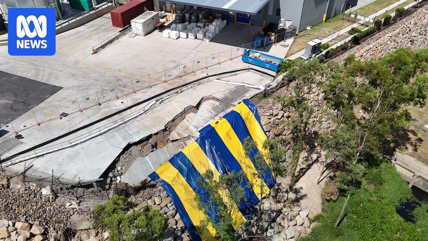 Ground caves in at Queensland's only vaccine warehouse, causing statewide shortages