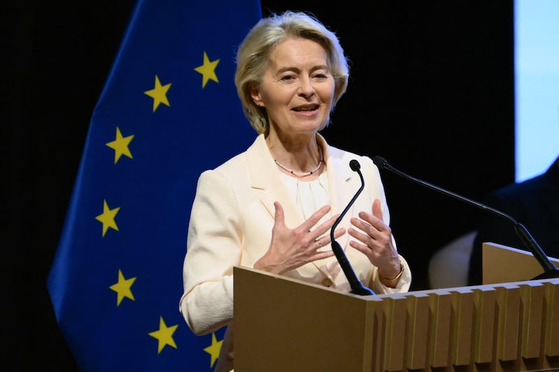 European Commission president Ursula von der Leyen. Photograph: Luis Robayo/AFP via Getty Images