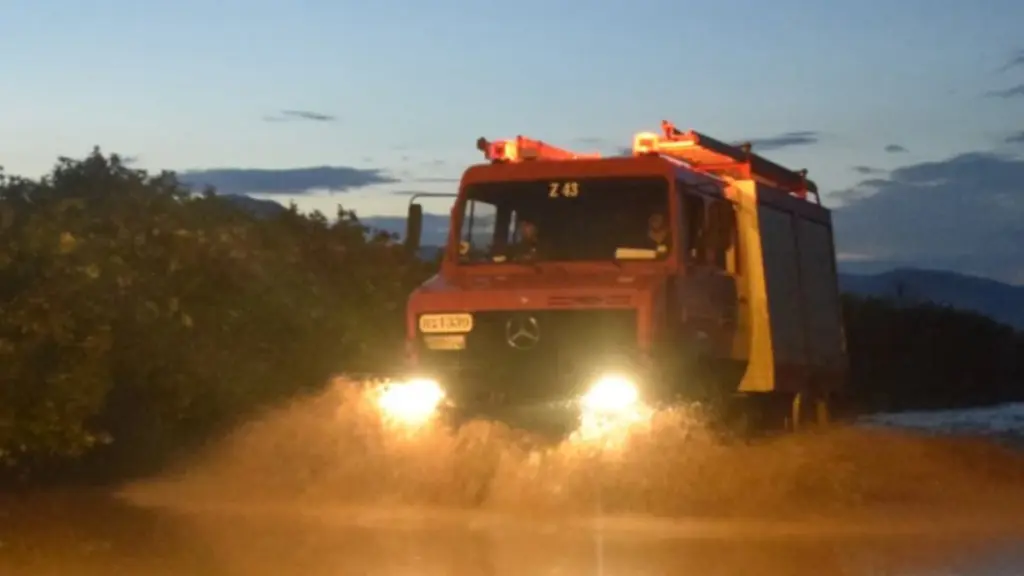 Intense rainfall and gale-force winds hit Greece, causing deadly flooding A firetruck driving through floodwaters in Attica, Greece, on January 21, 2026. Credit: Hellenic Fire Corps