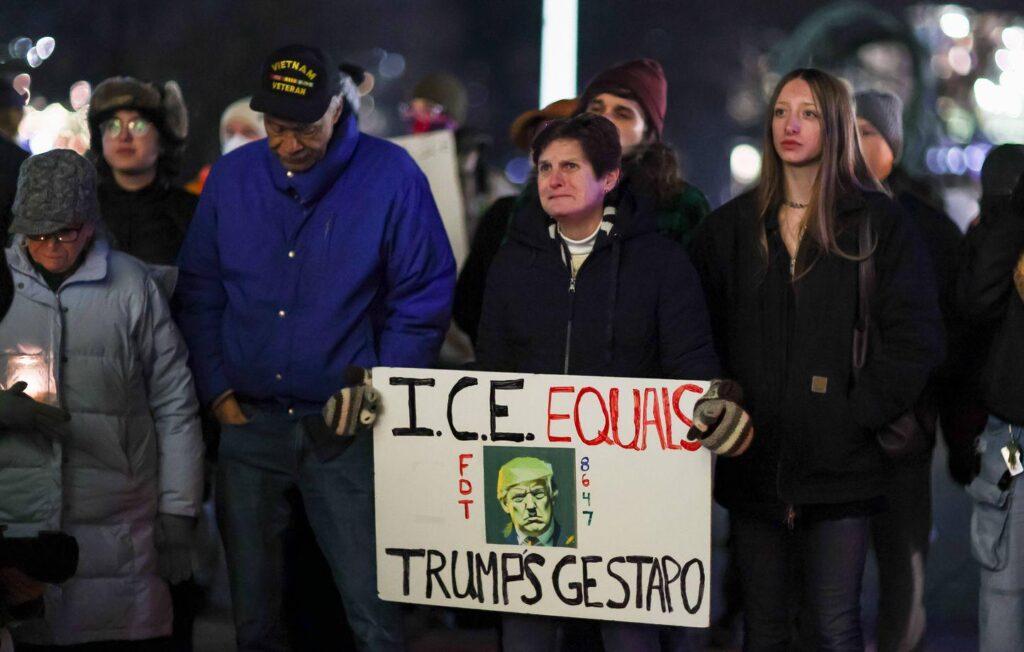 In the United States, the ICE police “reminiscent in principle of Germany in 1933”