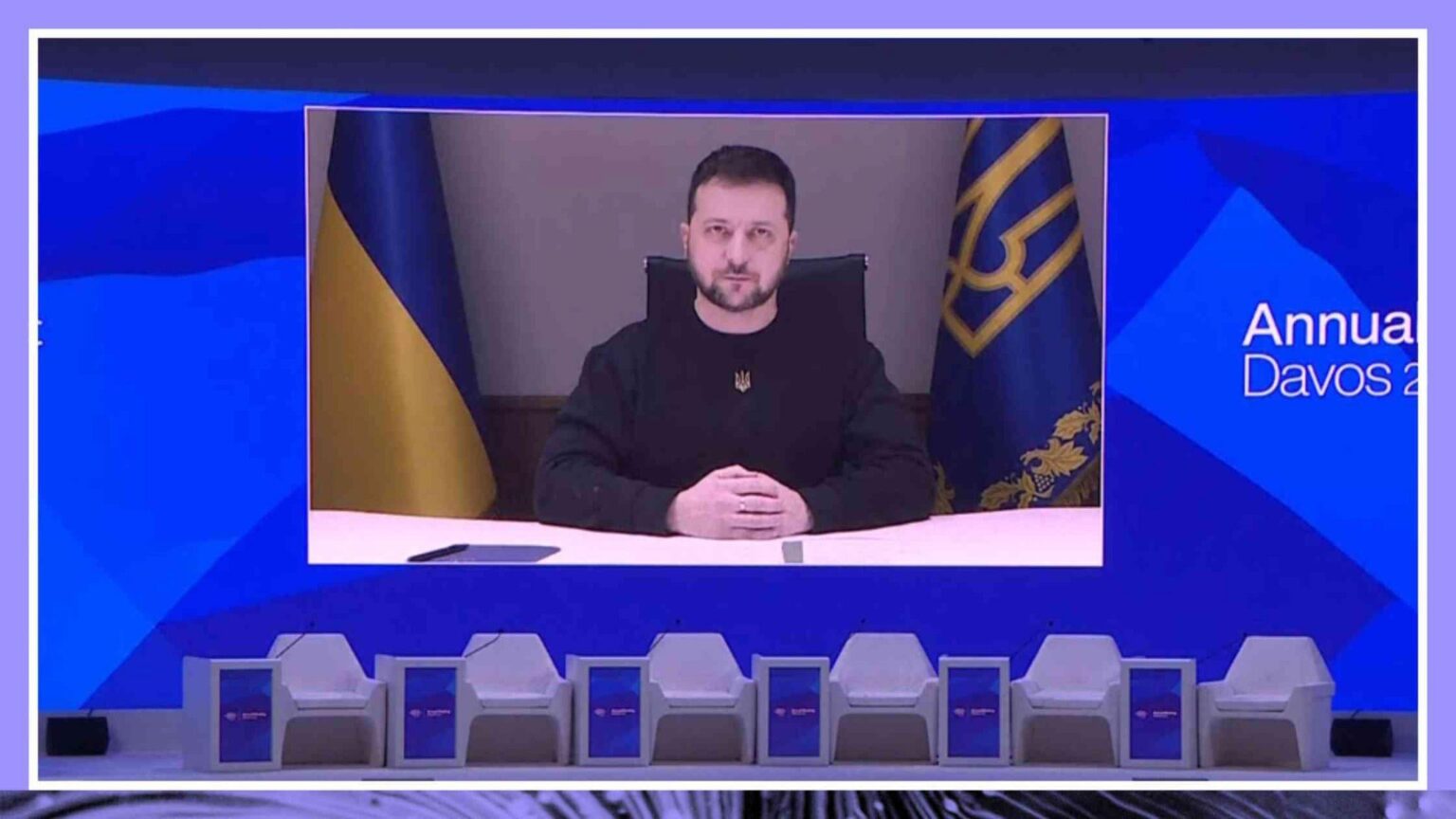 Zelensky Remarks At World Economic Forum Transcript | Zelensky praises Trump's actions for arresting Maduro & seizing tankers. All the while Trump stopped all aid to Ukraine, & a few days ago blamed Ukraine, again, for being the obstacle to peace. Is Zelensky still playing the flattery game?